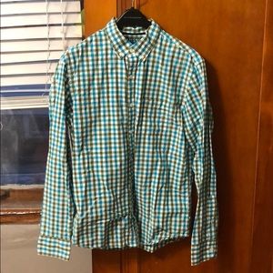 Green and Blue striped